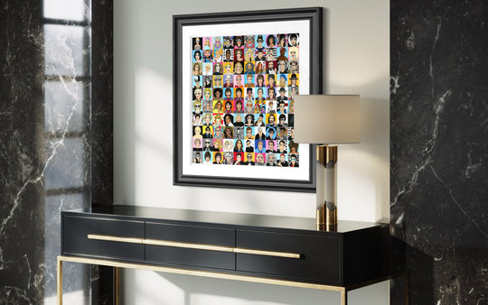 100 ICONS Limited Edition Print