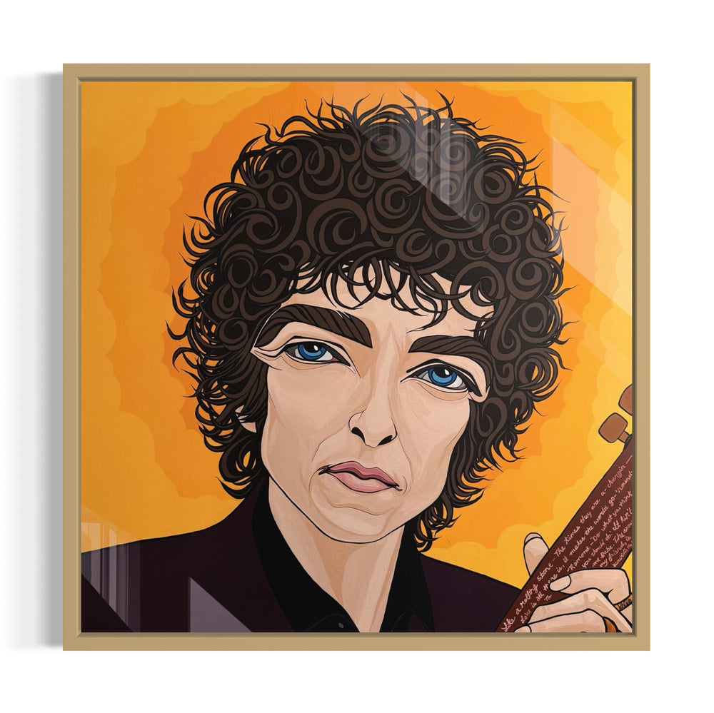 The Defiant Dylan, HD Metal Print