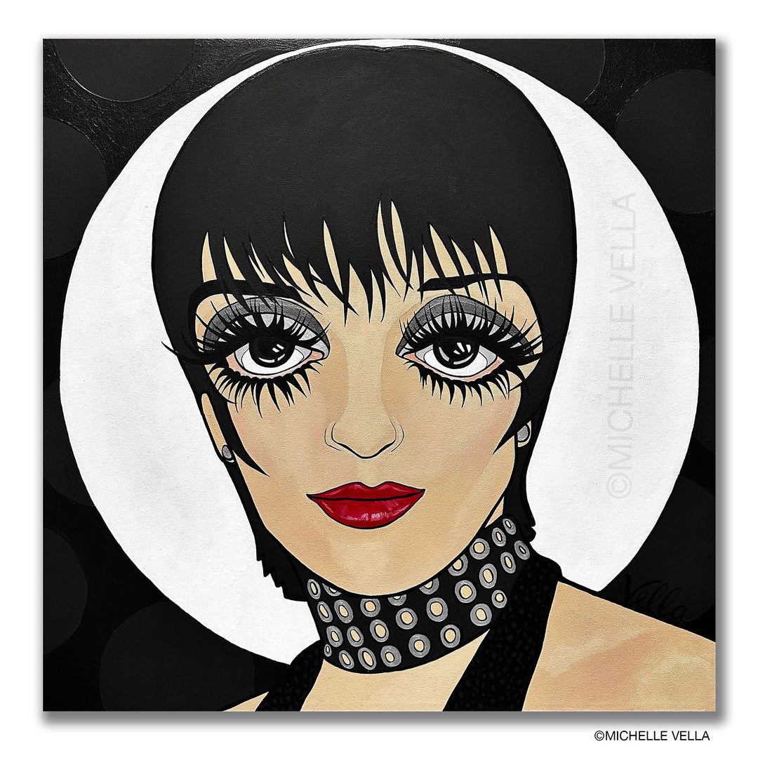 Liza is a Cabaret, HD Metal Print