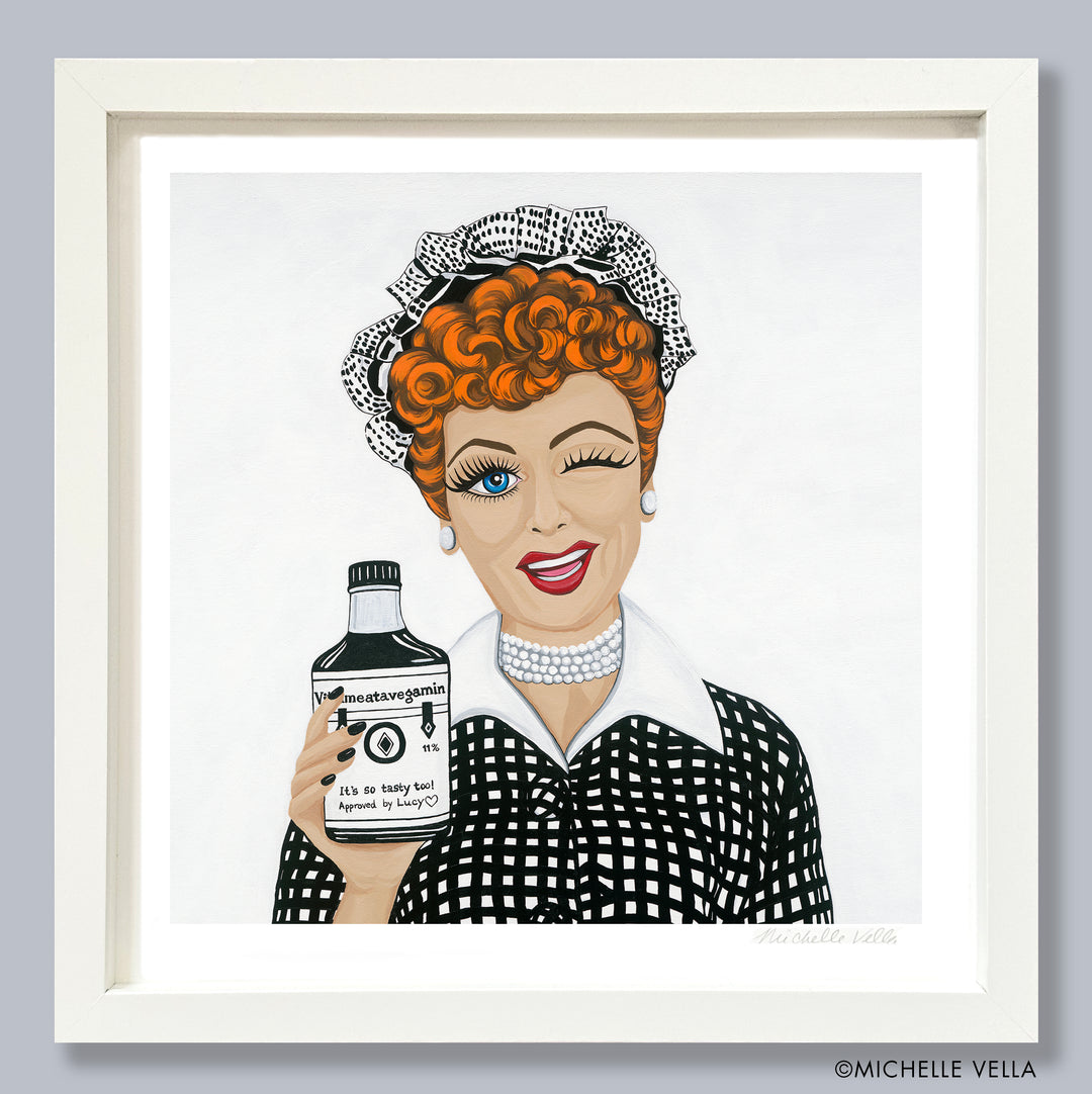 Lucy Loves Vitameatavegamin, Limited Edition Print