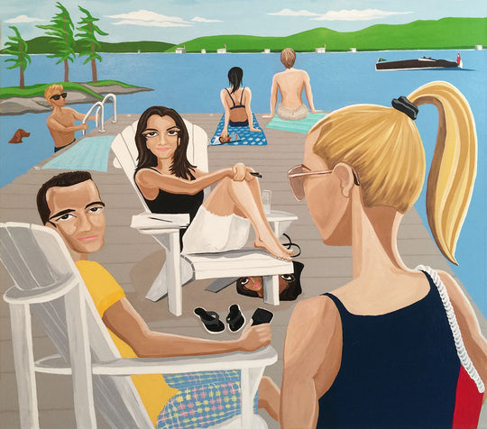 Lake Life, Original Painting