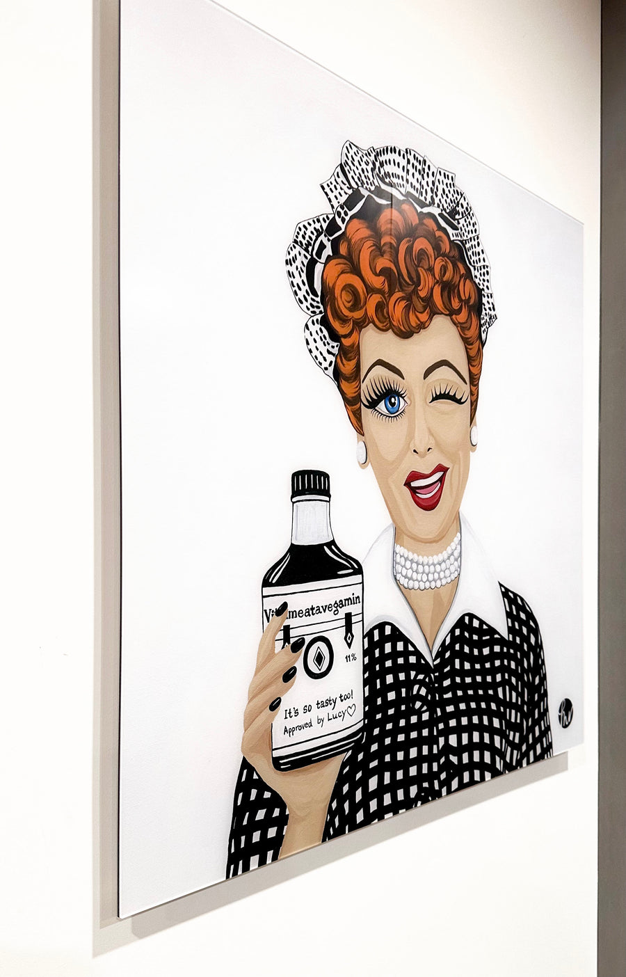 Lucy Loves Vitameatavegamin, Acrylic Glass Print