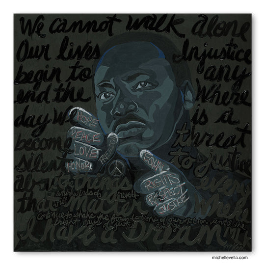 MLK Jr - I have a dream, Original Painting