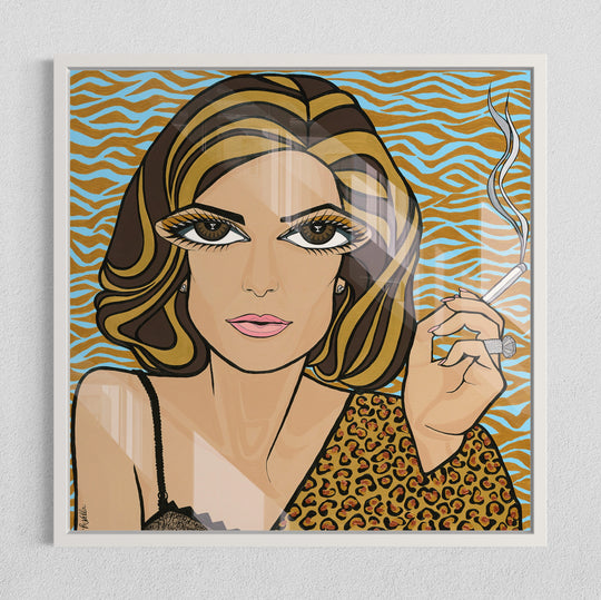 Mrs Robinson, HD Metal Print