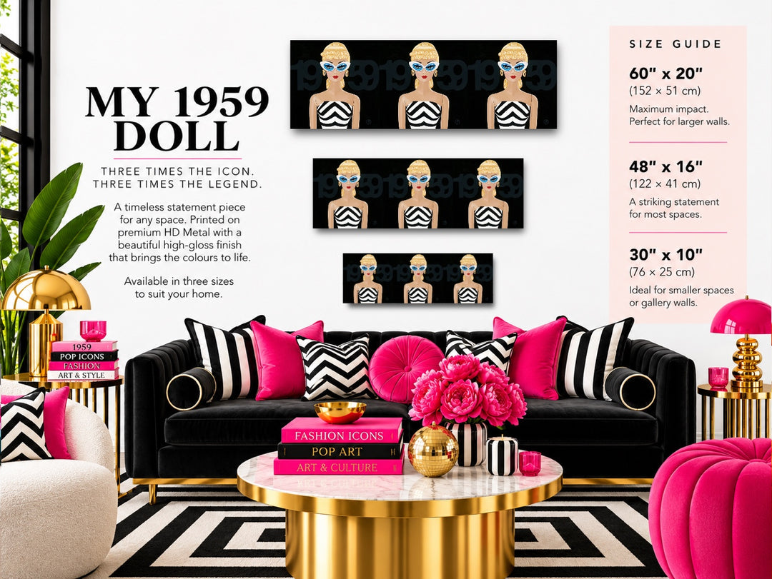 My 1959 Doll, HD Metal Limited Edition Print