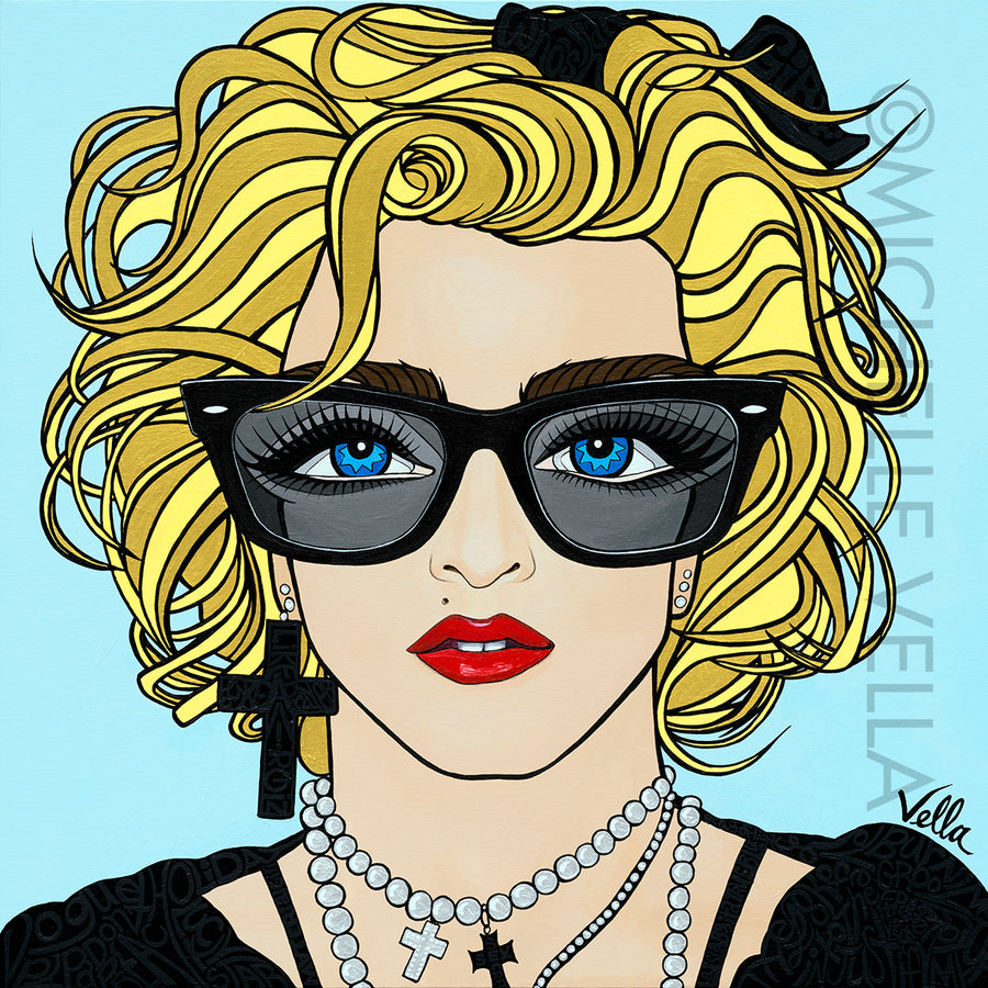 Who's That Girl, Madonna, Acrylic Glass Print