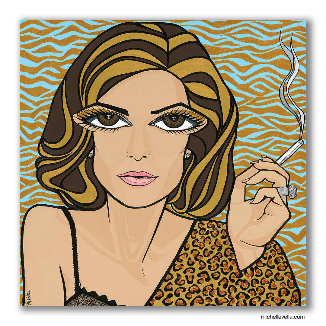 Mrs Robinson, HD Metal Print