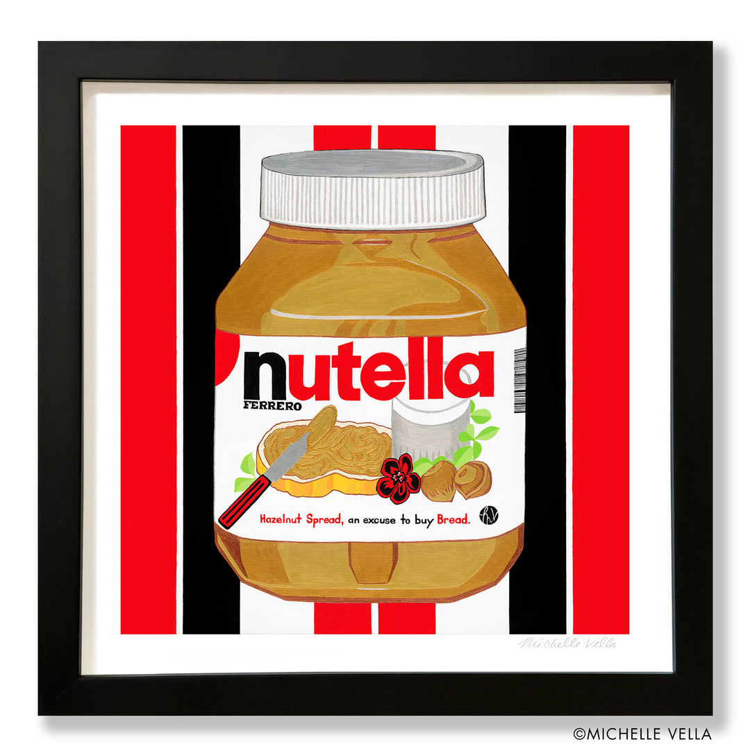 NuTella Vella, Limited Edition Print