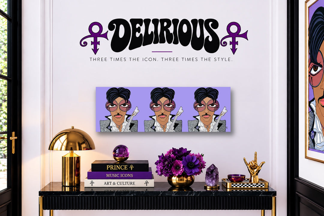 Delirious, HD Metal Limited Edition Print