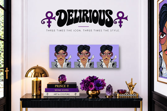 Delirious, HD Metal Limited Edition Print