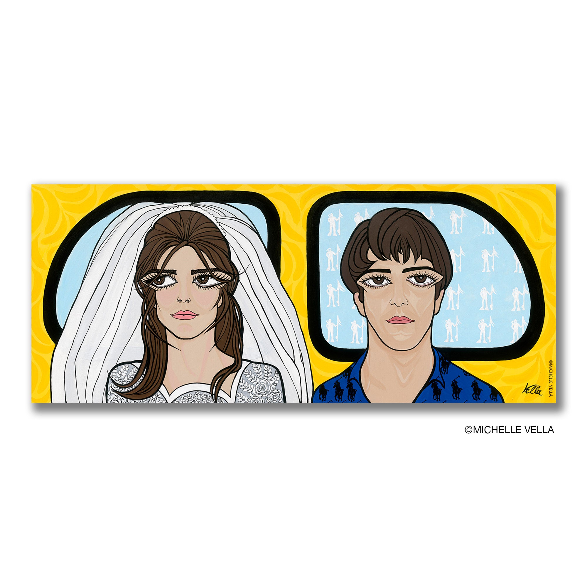 Runaway Bride - The Graduate, Original Painting – MICHELLE A VELLA