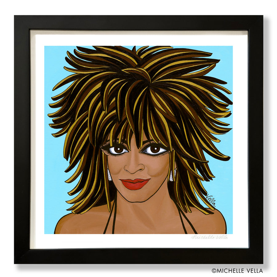 Turn It Up Tina, Limited Edition Print