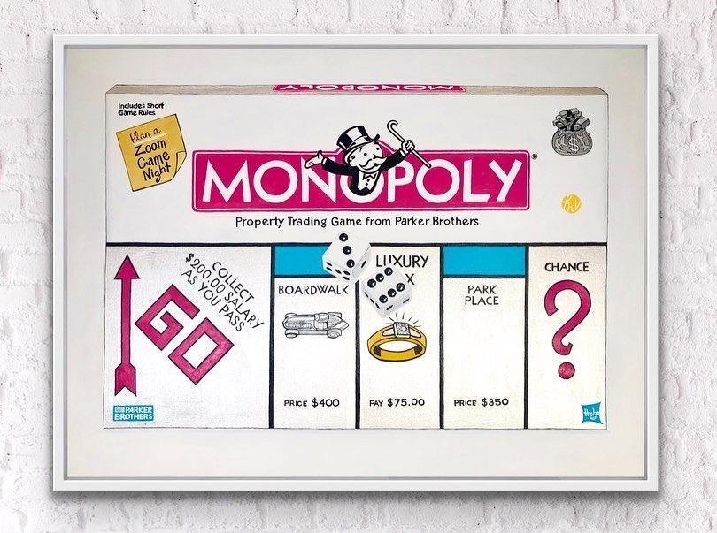 Monopoly, Limited Edition Print - MICHELLE VELLA