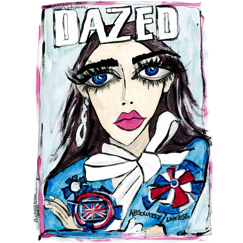 288 Maise Williams DAZED Cover SS15