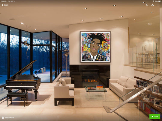 Jean Michel Basquiat, Limited Edition Print - MICHELLE VELLA