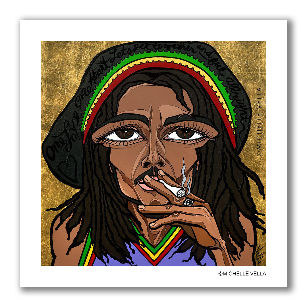 Bob Marley, Limited Edition Print - MICHELLE VELLA