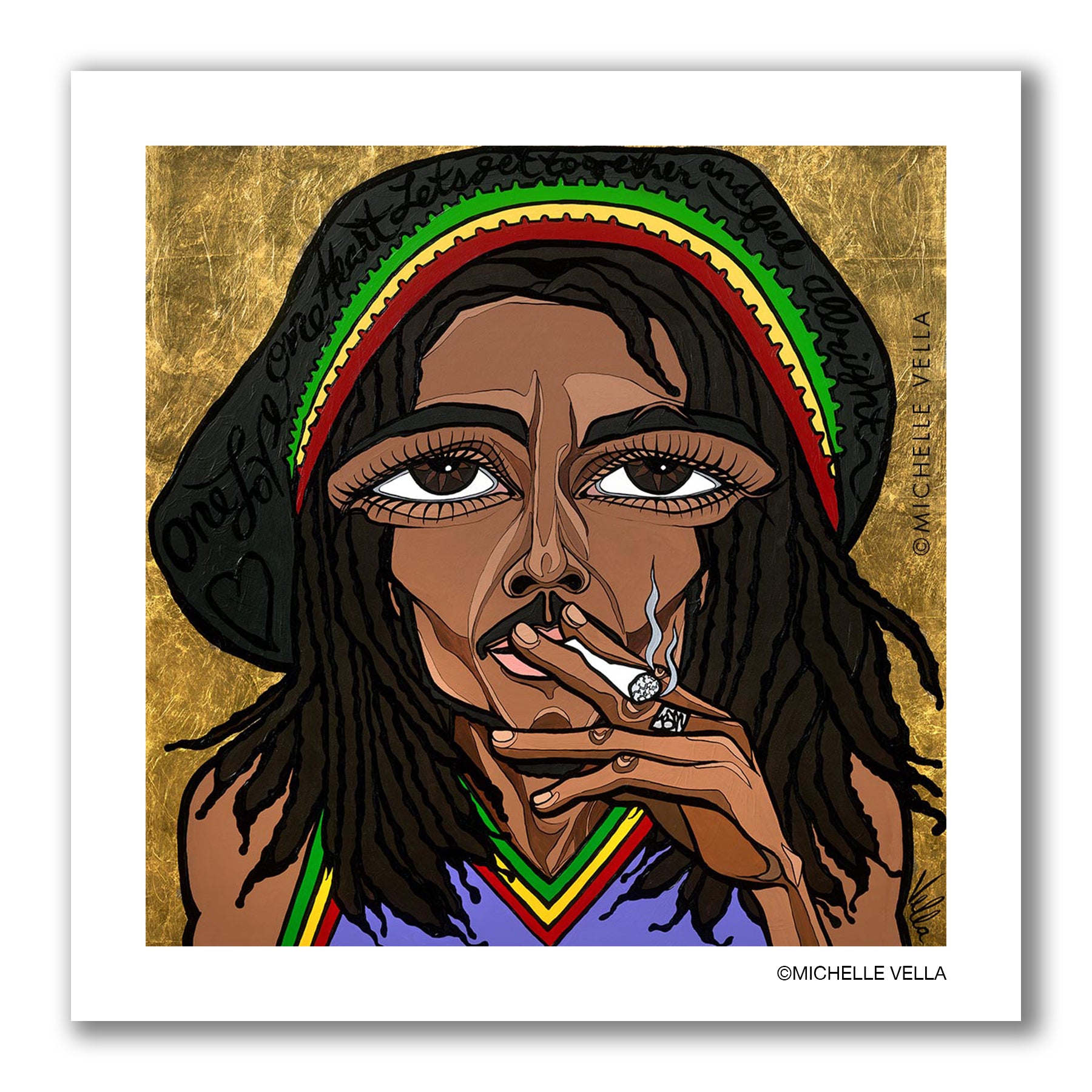 Bob Marley, Limited Edition Print - MICHELLE VELLA