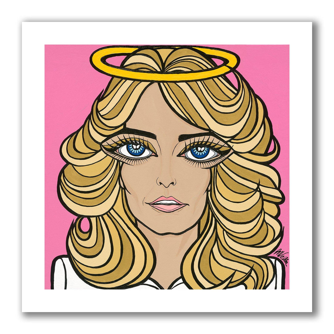 Farrah Fawcett, “Charlie’s Angel’s” Limited Edition Print - MICHELLE VELLA