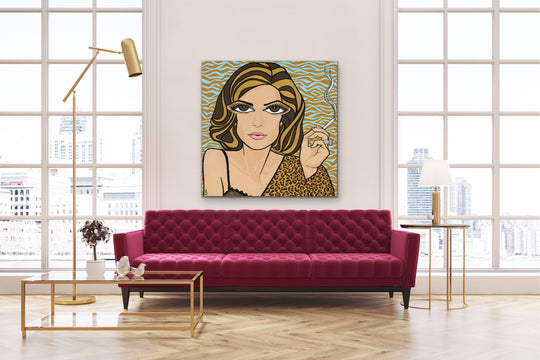 Mrs. Robinson, Original Painting