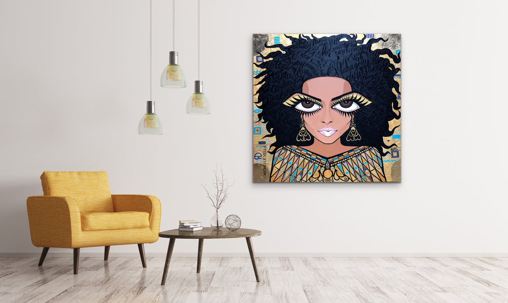 Woman in Gold, Original Painting