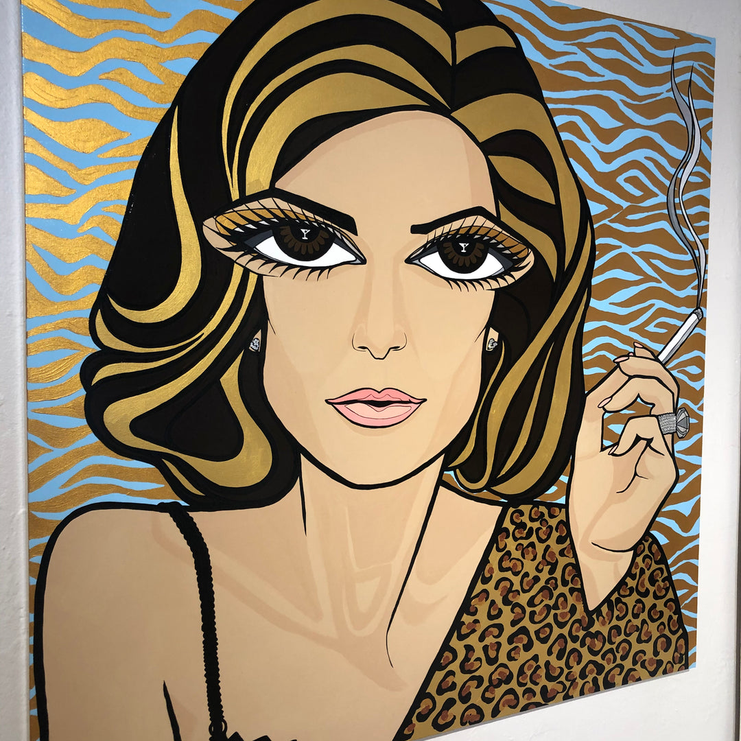 Mrs. Robinson, Original Painting