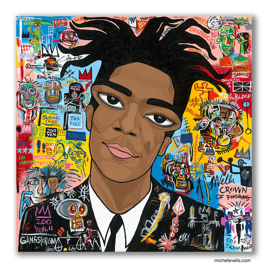 Jean Michel Basquiat, Original Painting