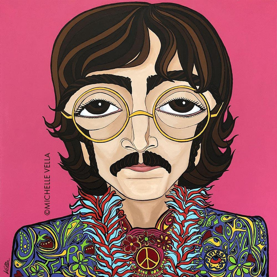 John Lennon, The Beatles, Limited Edition Print - MICHELLE VELLA