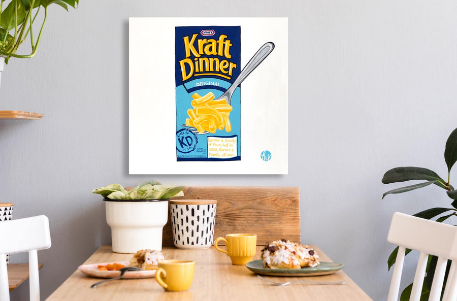 Kraft Dinner, Comfort Series, Limited Edition Print - MICHELLE VELLA