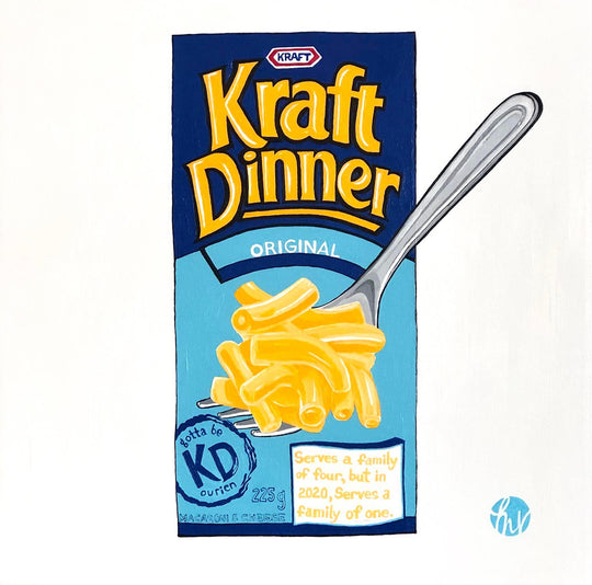 Kraft Dinner, Comfort Series, Limited Edition Print - MICHELLE VELLA