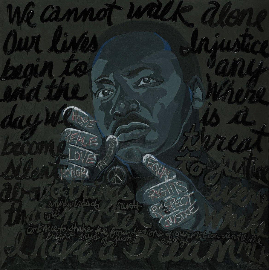 Martin Luther King Jr., Limited Edition Print - MICHELLE VELLA