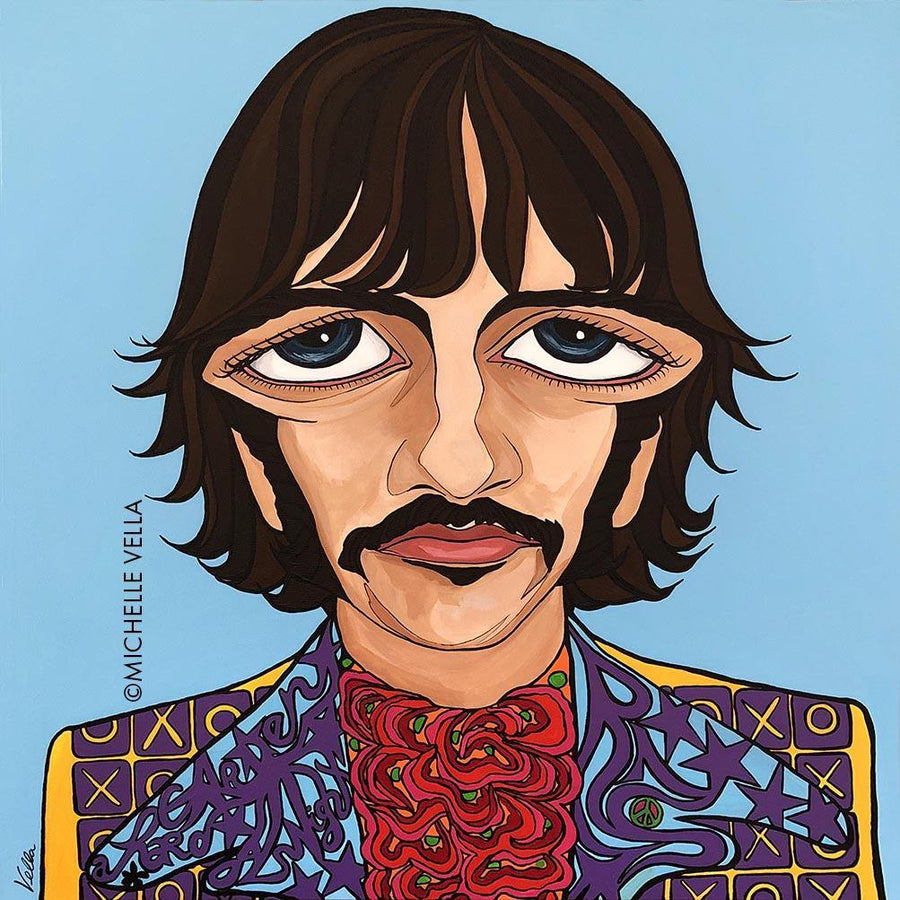 Ringo Starr, The Beatles, Limited Edition Print - MICHELLE VELLA