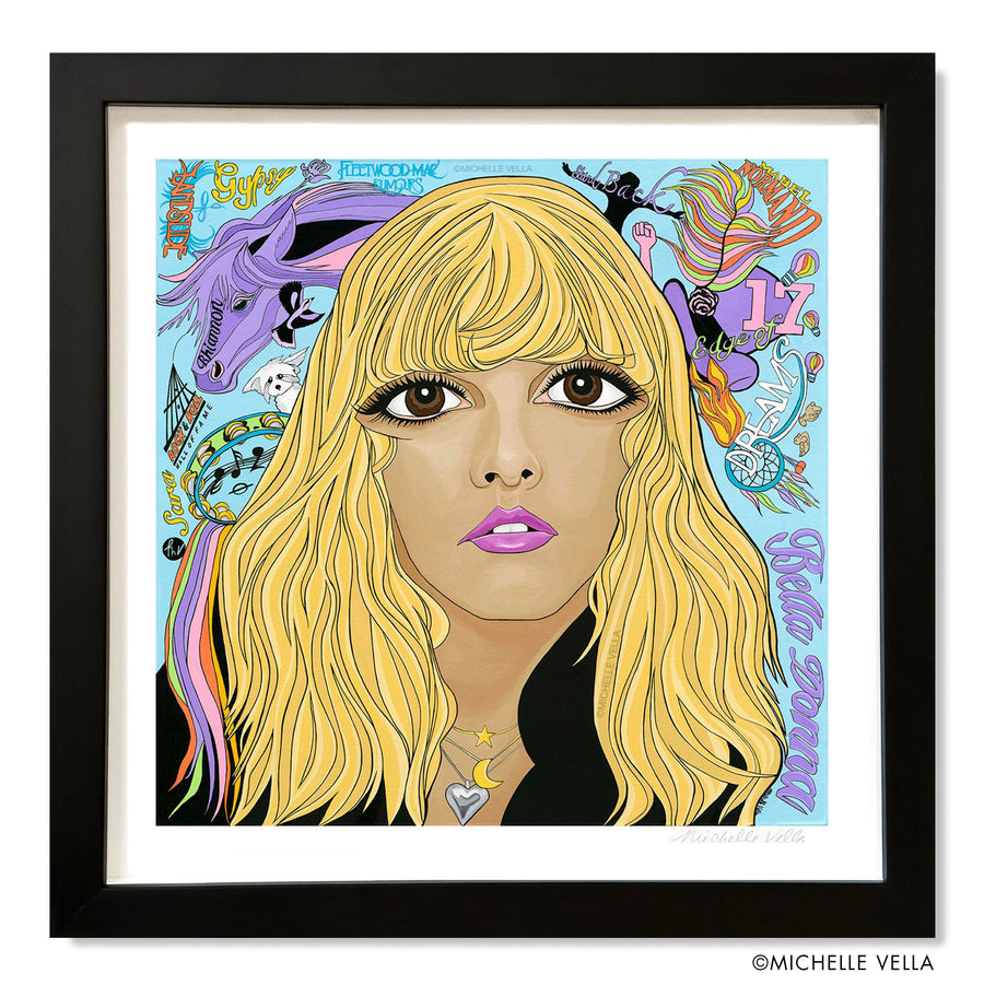 Stevie Stand Back, Limited Edition Print