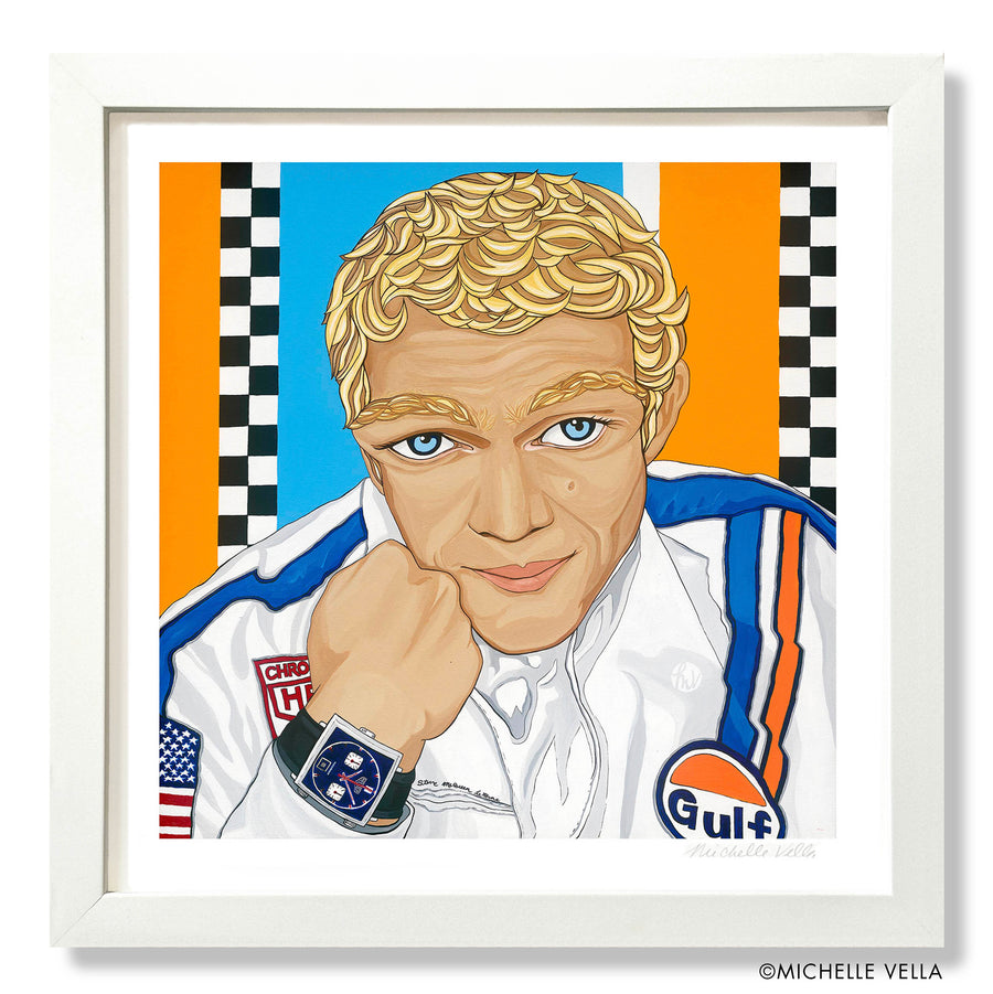 King of Cool, Steve McQueen, Limited Edition Print