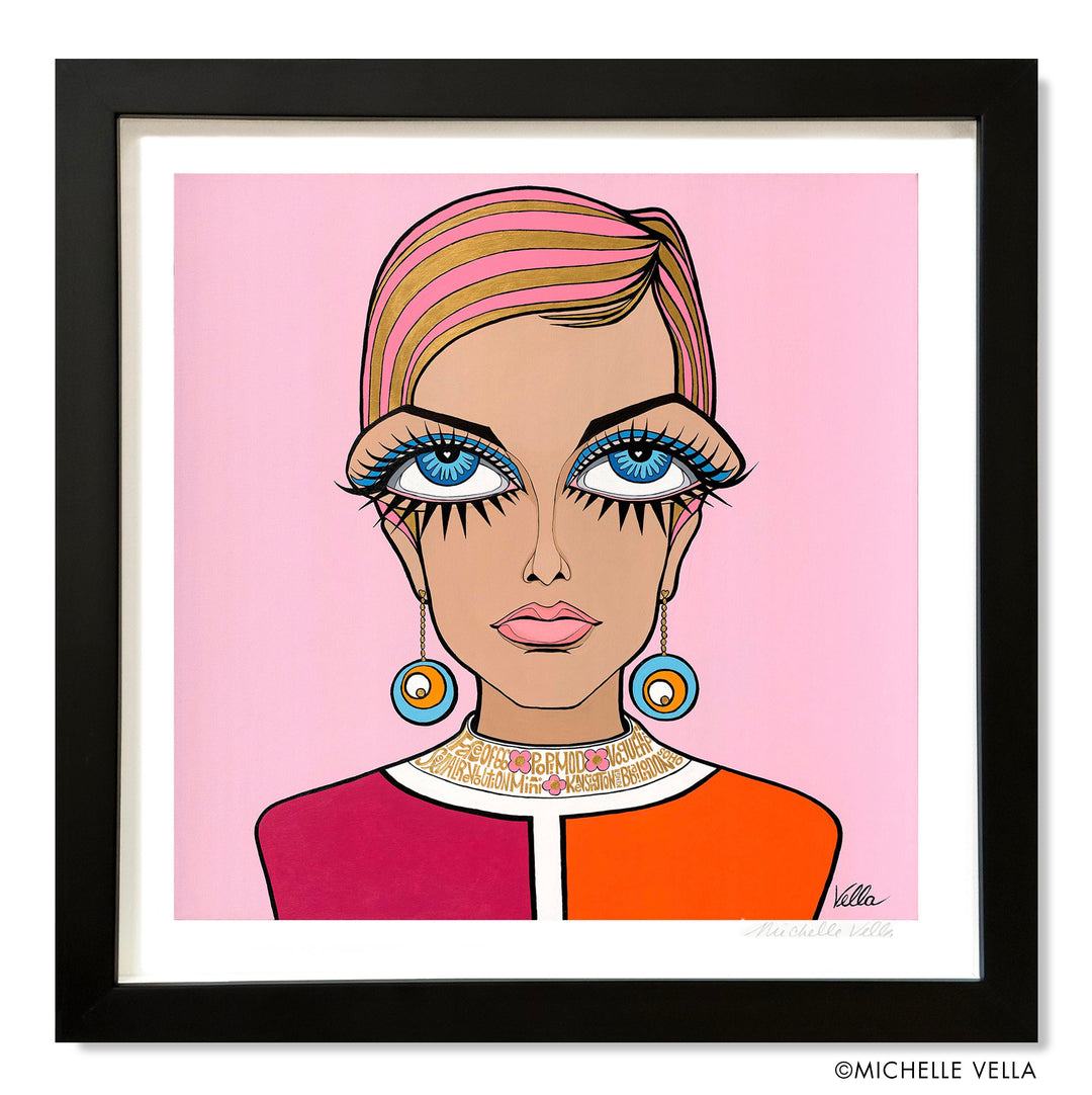 Pixie Twiggy, Limited Edition Print