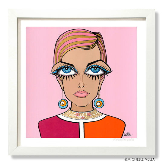 Pixie Twiggy, Limited Edition Print