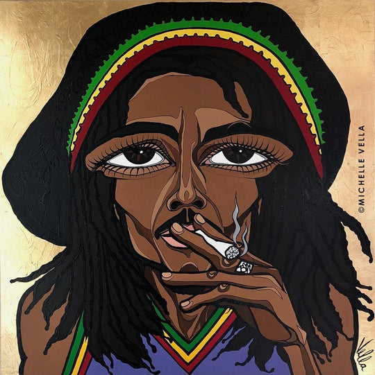 Bob Marley, Limited Edition Print - MICHELLE VELLA