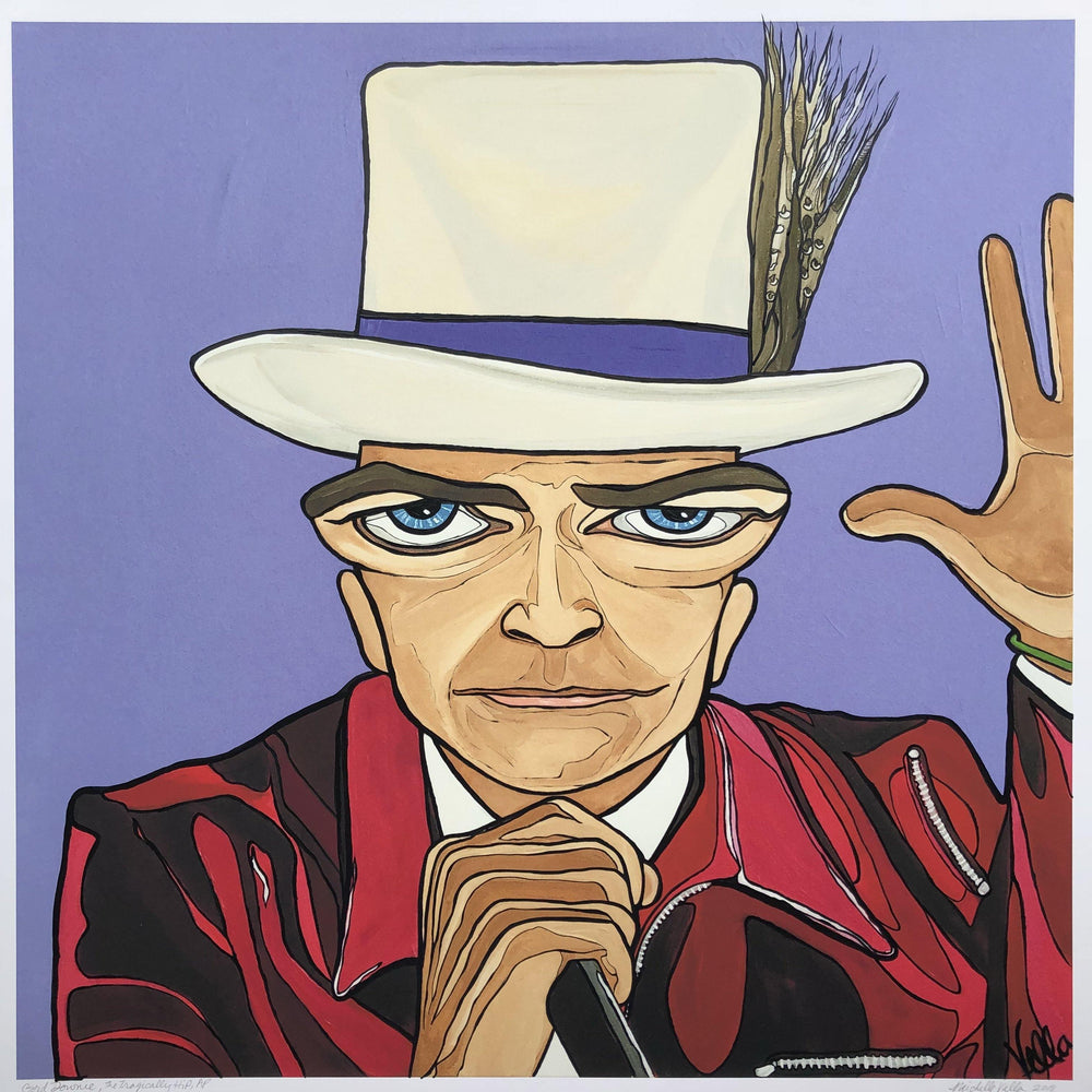 Gord Downie 2016 Limited Edition Print - MICHELLE VELLA